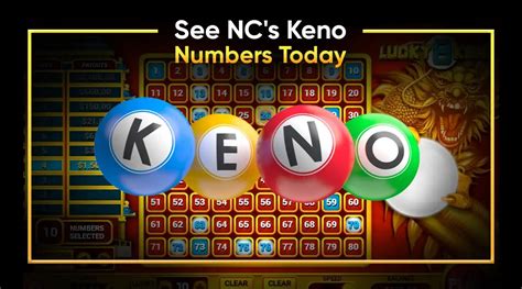 All times shown are Eastern Time (GMT-500). . Keno results north carolina